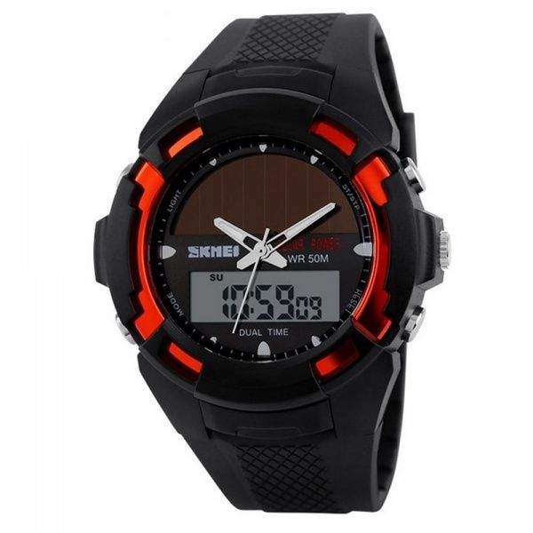 Годинник Skmei 1056 Black-Red BOX - 3462094