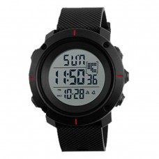 Часы Skmei 1213 BK- Red Big Size BOX