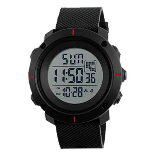 Годинник Skmei 1213 BK - Red Big Size BOX - 3462108