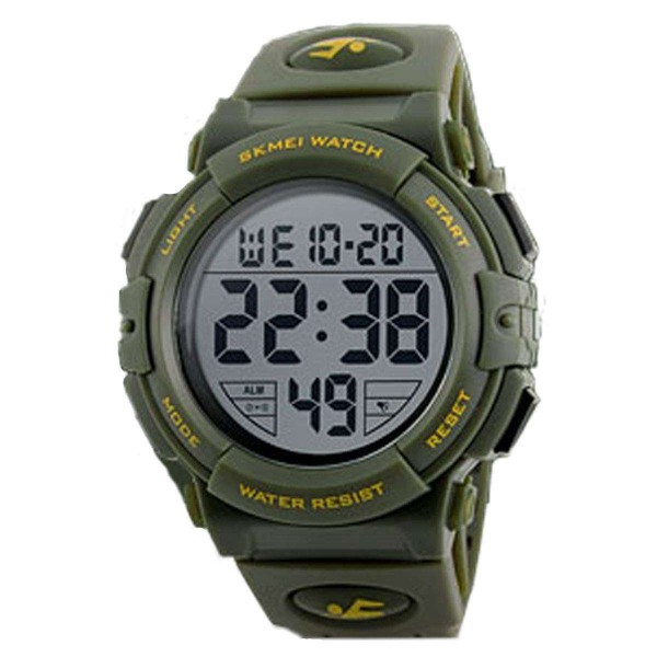 Часы Skmei 1258 Army Green Big Size BOX - 3462113