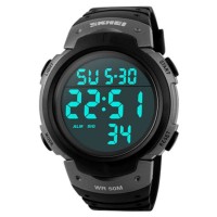Часы Skmei 1068 BK-Titanium Case BOX