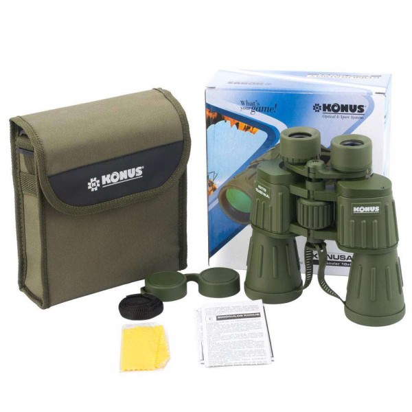 Бінокль Konus KonusArmy 10x50 W. A. green - 3463817
