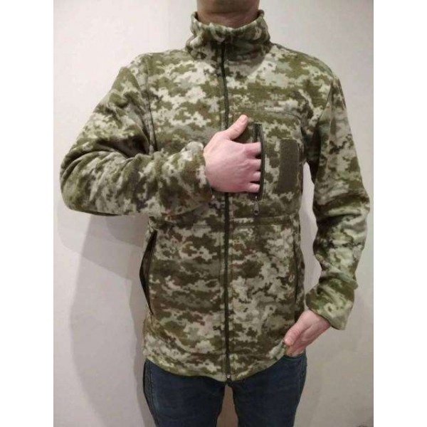 Кофта флісова піксель ВСУ 220 гр/м - 3464642