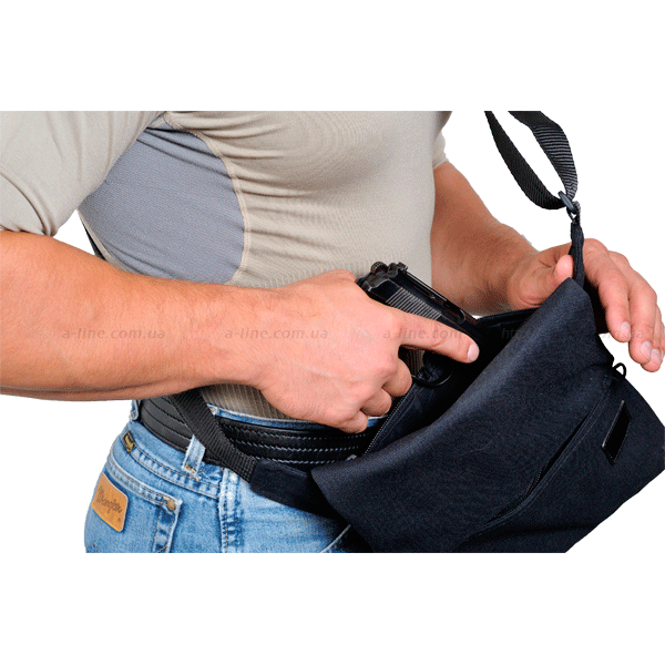 A-Line А39 сумка з кобурою чорна - 3464686 A-Line А39 сумка з кобурою чорна - 3464686