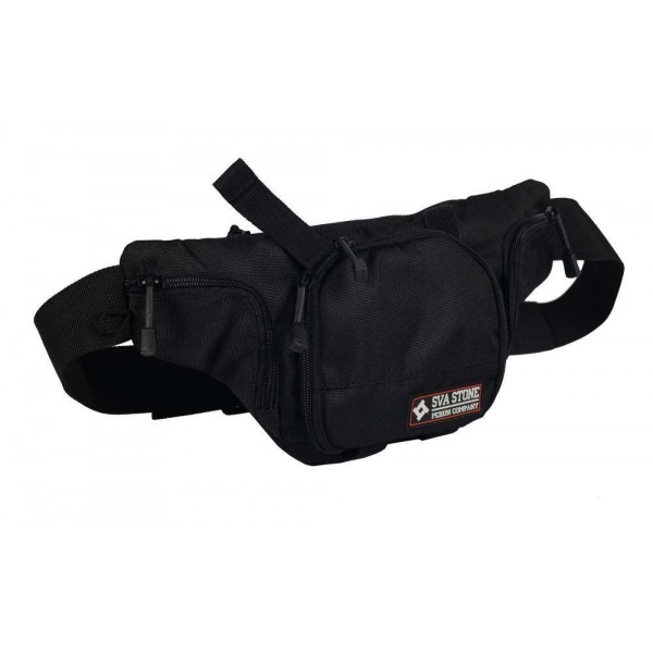 SvaStone сумка-пояс для пистолета с лого черная - 3464687