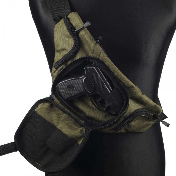 SvaStone сумка-пояс для пистолета с липучкой олива - 3464722 SvaStone сумка-пояс для пистолета с липучкой олива - 3464722