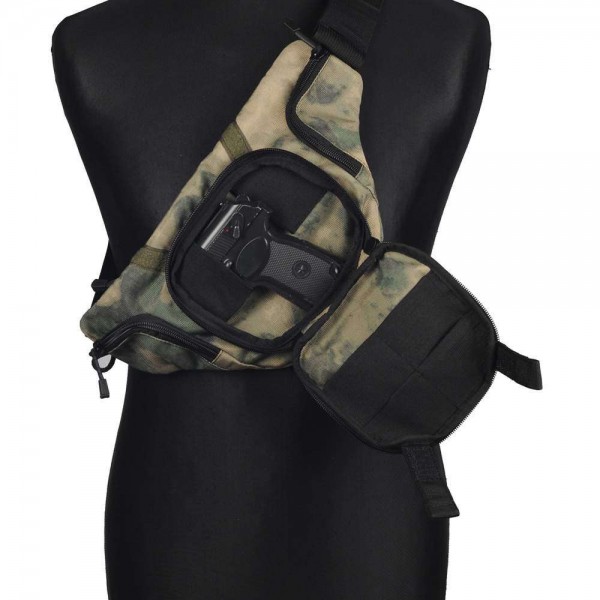 SvaStone сумка-пояс для пистолета с липучкой A-TACS FG - 3464727