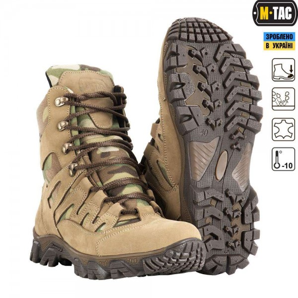 M-Tac черевики польові з утеплювачем Mk.2W Multicam - 3464756