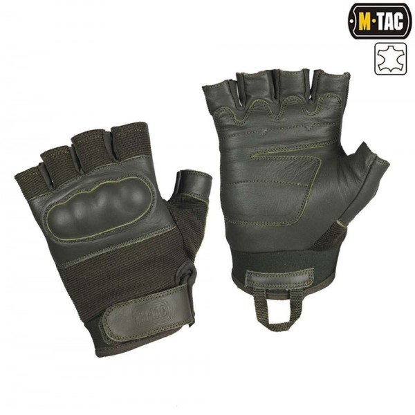 M-Tac перчатки беспалые Assault Tactical Mk.4 Olive - 90214001
