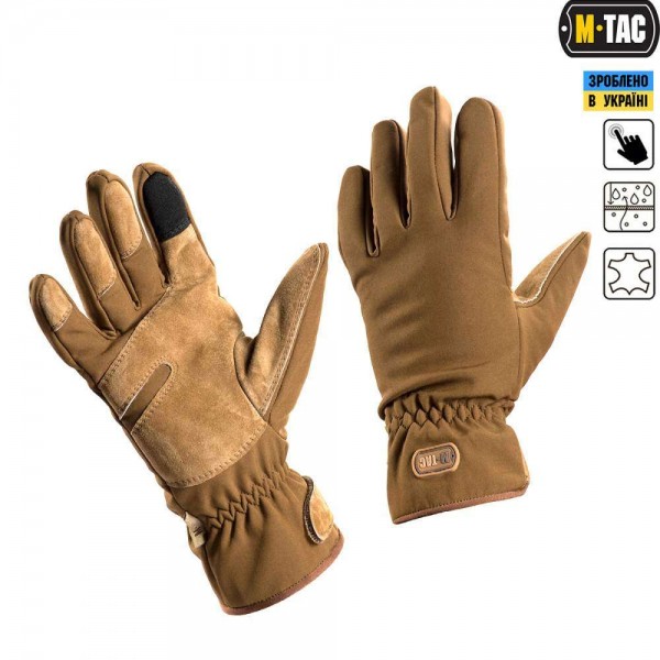 M-Tac рукавички Tactical Waterproof Coyote - 90001005 M-Tac рукавички Tactical Waterproof Coyote - 90001005