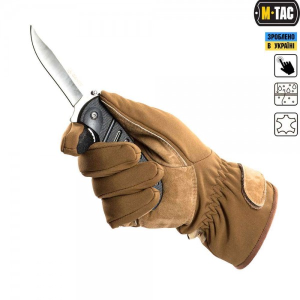 M-Tac рукавички Tactical Waterproof Coyote - 90001005 M-Tac рукавички Tactical Waterproof Coyote - 90001005