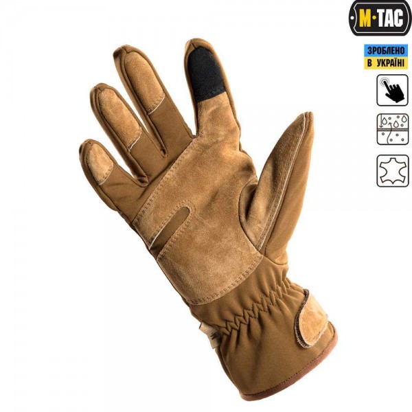 M-Tac рукавички Tactical Waterproof Coyote - 90001005 M-Tac рукавички Tactical Waterproof Coyote - 90001005
