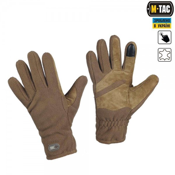 M-Tac перчатки Winter Tactical Windblock 380 Coyote - 90005005 M-Tac перчатки Winter Tactical Windblock 380 Coyote - 90005005