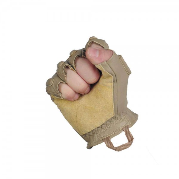 M-Tac перчатки беспалые кожаные Assault Tactical Mk.1 Khaki - 90211004 M-Tac перчатки беспалые кожаные Assault Tactical Mk.1 Khaki - 90211004