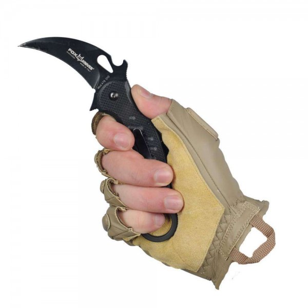 M-Tac перчатки беспалые кожаные Assault Tactical Mk.1 Khaki - 90211004 M-Tac перчатки беспалые кожаные Assault Tactical Mk.1 Khaki - 90211004