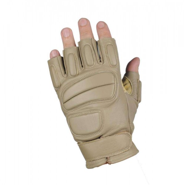 M-Tac перчатки беспалые кожаные Assault Tactical Mk.1 Khaki - 90211004 M-Tac перчатки беспалые кожаные Assault Tactical Mk.1 Khaki - 90211004