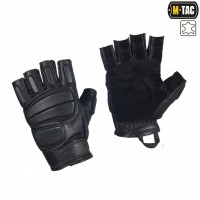 M-Tac рукавички безпалі шкіряні Assault Tactical Mk.1 Black