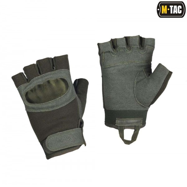 M-Tac перчатки беспалые Assault Tactical Mk.3 Olive - 90213001