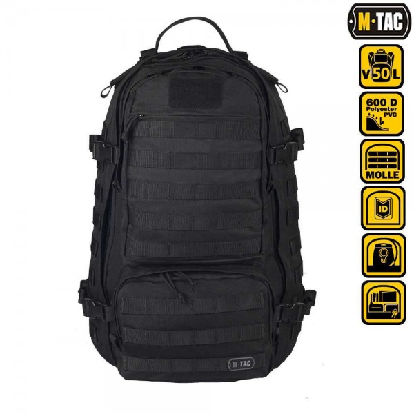 M-Tac рюкзак Trooper Pack Black - 10301002