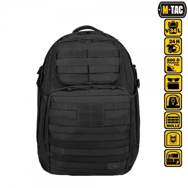 M-Tac рюкзак Pathfinder Pack Black - 10303002 M-Tac рюкзак Pathfinder Pack Black - 10303002
