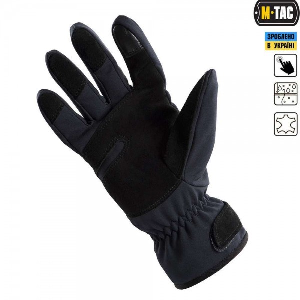 M-Tac перчатки Tactical Waterproof Dark Navy Blue - 90001015