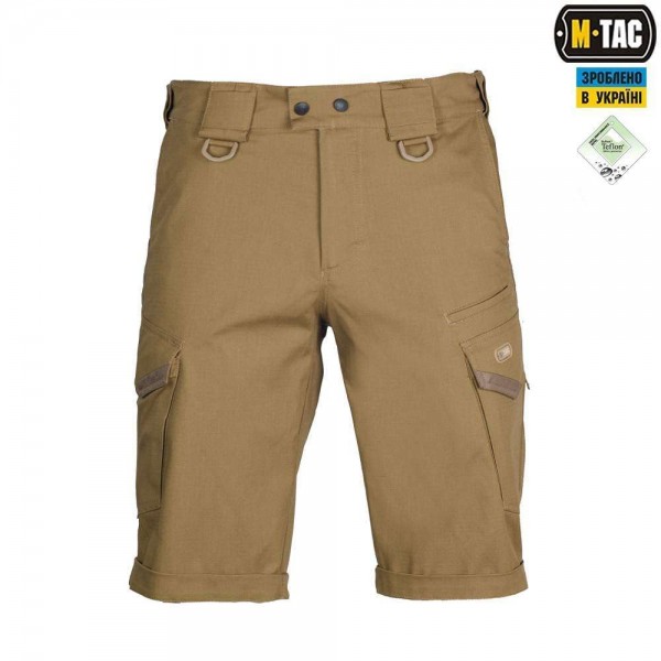 M-Tac шорты Aggressor Gen.II Flex Coyote - 20014005