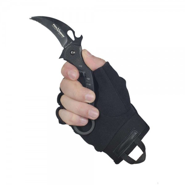 M-Tac перчатки беспалые Assault Tactical Mk.3 Black - 90213002