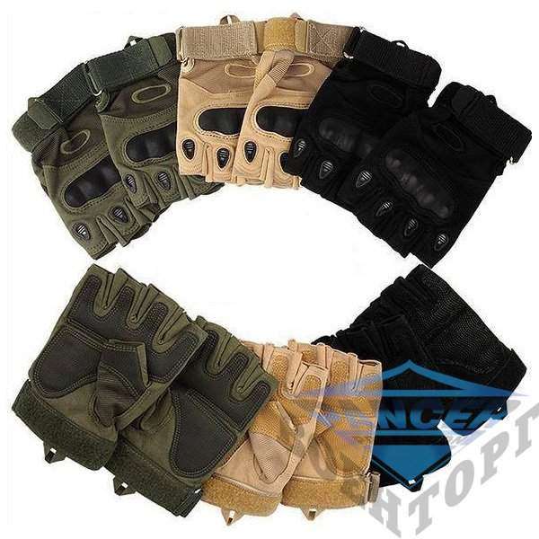 Рукавиці тактичні безпалі Oakley Койот - 3467243 Рукавиці тактичні безпалі Oakley Койот - 3467243
