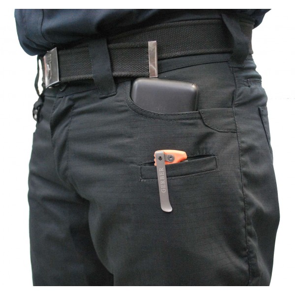 Штаны тактические Рип-Стоп КТI черные - 3467317 Штаны тактические Рип-Стоп КТI черные - 3467317
