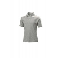 Дитяча футболка поло сіра ST3200