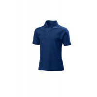 Дитяча футболка поло темно синя ST3200