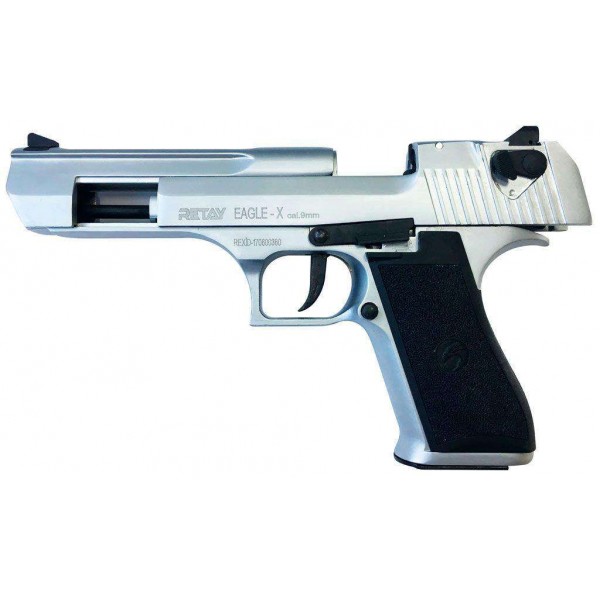 Шумовий пістолет Retay Arms Eagle-X Chrome - 3469339 Шумовий пістолет Retay Arms Eagle-X Chrome - 3469339