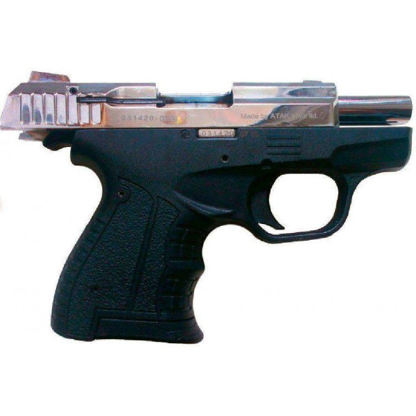 Шумовой пистолет ATAK Arms Stalker Mod. 906 Chrome - 3469356