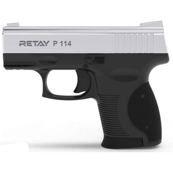 Шумовой пистолет Retay Arms P114 Nickel - 3469368