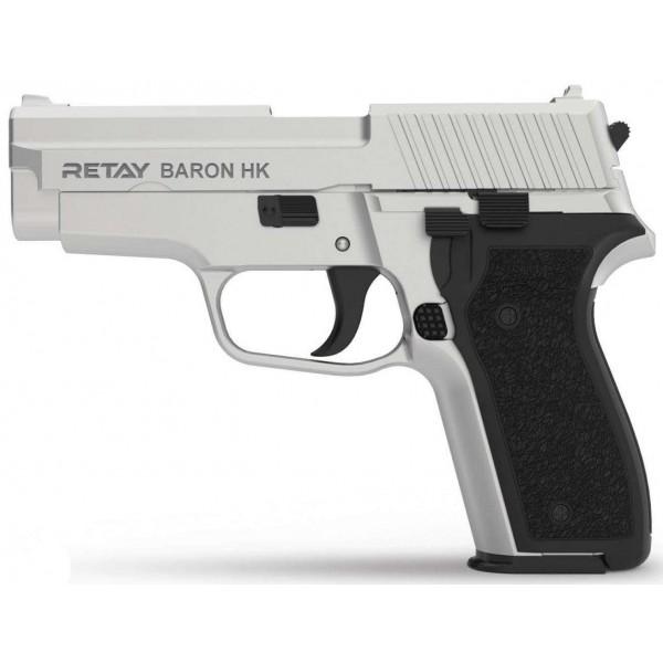 Шумовой пистолет Retay Arms Baron HK Chrome - 3469371