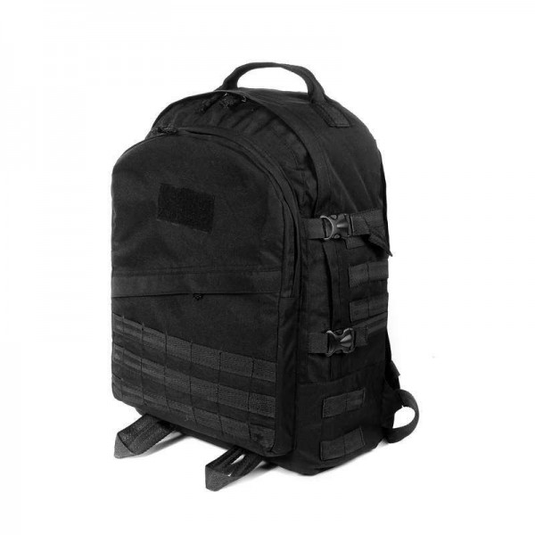 Тактичний рюкзак 40 літрів чорний модель 140 - 3475376