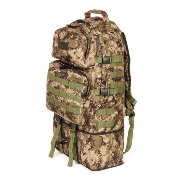 Тактичний рюкзак 40 - 60 літрів трансформер піксель - 3475378