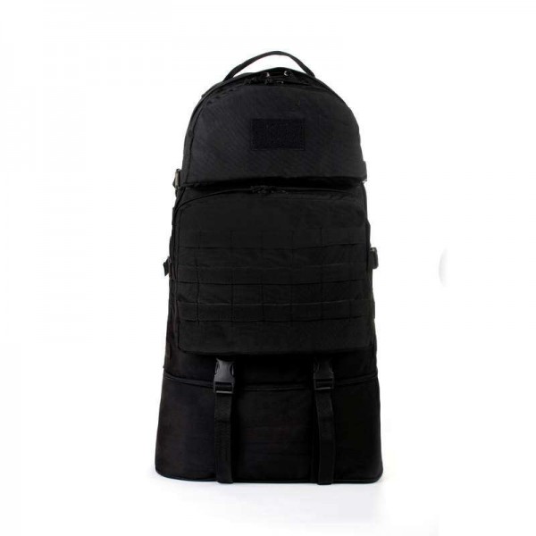 Тактичний рюкзак 40 - 60 літрів трансформер чорний - 3475379 Тактичний рюкзак 40 - 60 літрів трансформер чорний - 3475379