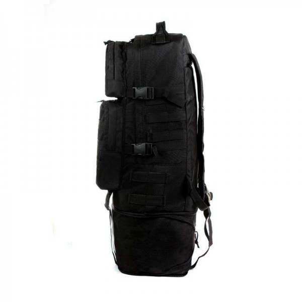 Тактичний рюкзак 40 - 60 літрів трансформер чорний - 3475379 Тактичний рюкзак 40 - 60 літрів трансформер чорний - 3475379