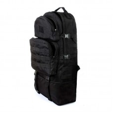 Тактичний рюкзак 40 - 60 літрів трансформер чорний