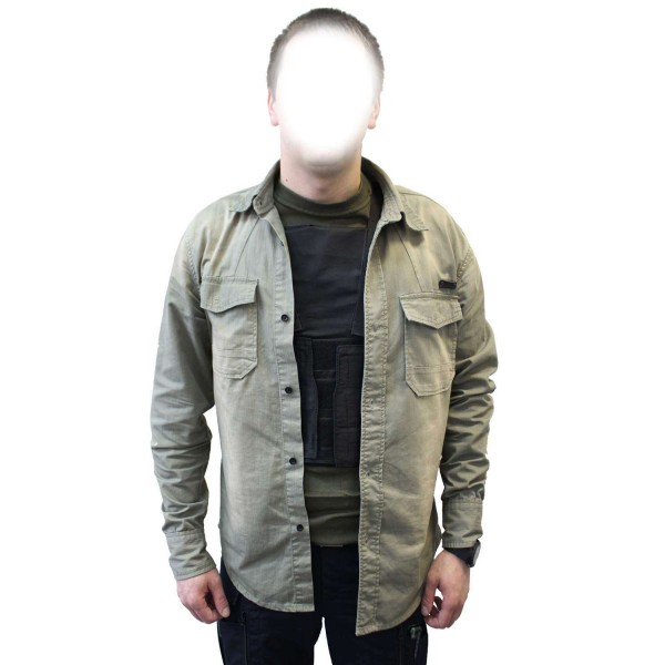 Бронежилет скрытого ношения 1 кл кевлар - 3476679