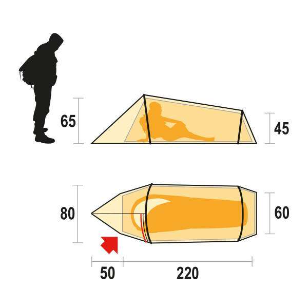Палатка Ferrino Sling 1 Green - 3477785 Палатка Ferrino Sling 1 Green - 3477785