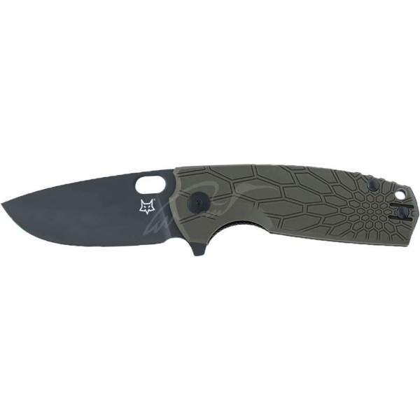 Ніж Fox Core Black Blade ц: оливковий - 3479454