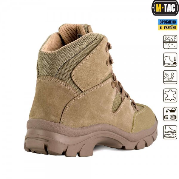 M-Tac ботинки полевые Mk.7 Pro Khaki - 3481280
