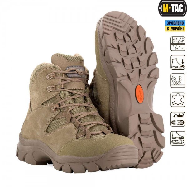 M-Tac ботинки полевые Mk.7 Pro Khaki - 3481280