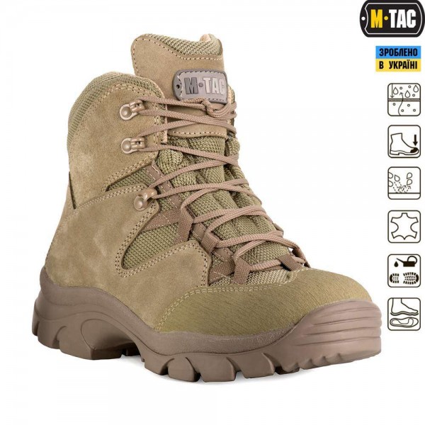 M-Tac ботинки полевые Mk.7 Pro Khaki - 3481280
