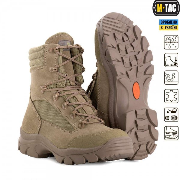 M-Tac ботинки полевые Mk.6 Pro Khaki - 3481293