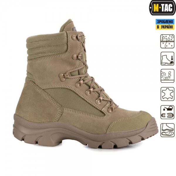 M-Tac ботинки полевые Mk.6 Pro Khaki - 3481293