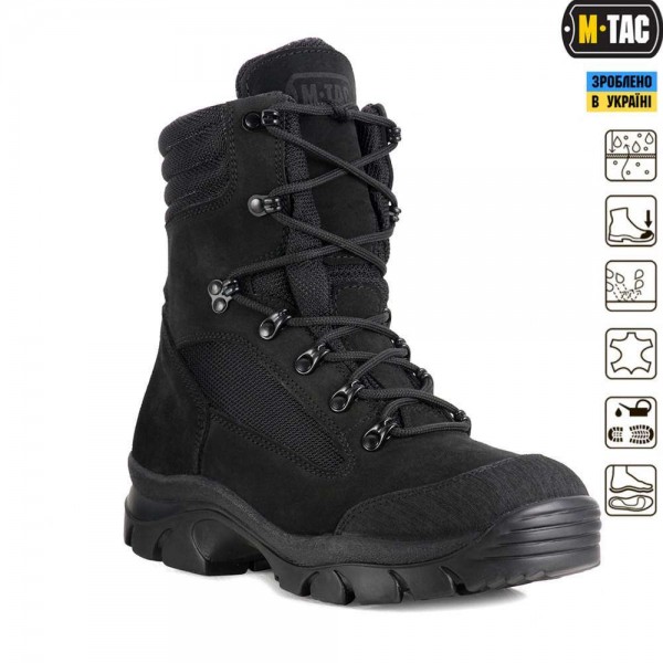 M-Tac ботинки полевые Mk.6 Pro Black - 3481302