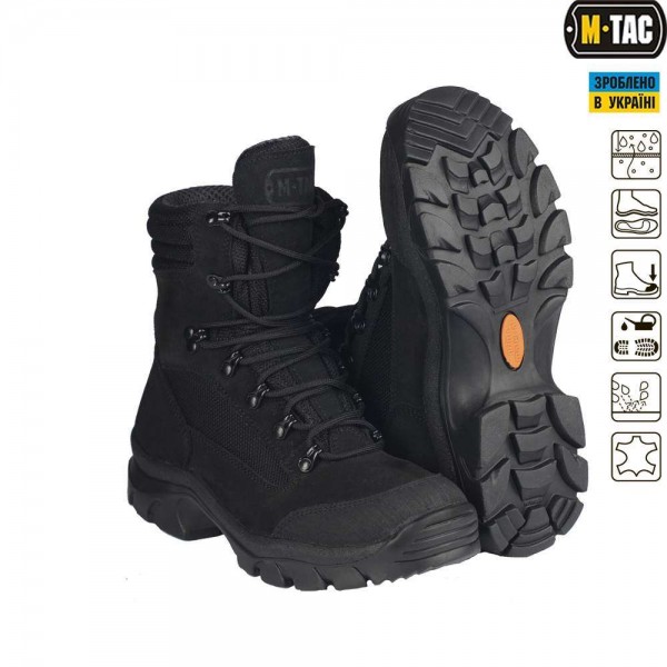 M-Tac ботинки полевые Mk.6 Pro Black - 3481302